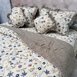 GLACÉ COTTON LUXURY DESIGNER COMFORTER SET – 6 PIECES SUPER KING SIZE