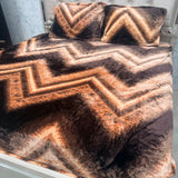 WINTER QUEEN SIZE FITTED BEDHSEET SET IN 3 PCS