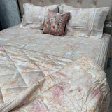 PREMIUM PURE COTTON SUPER KING SIZE 5 -PIECE COMFORTER & AC BEDDING SET – LUXURY YEAR-ROUND COMFORT