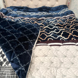 PREMIUM KING SIZE SINGLE REVERSIBLE QUILT – SOFT, THICK & WARM LUXURY BEDDING