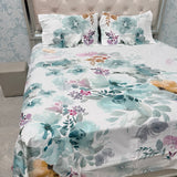 BRANDED PREMIUM PURE COTTON FLAT KING TO SUPER KING SIZE BEDSHEET SET
