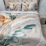 LUXURY KING TO SUPER KING SIZE DIGITAL PRINT COMFORTER / AC SET – 4 PIECE BEDDING SET