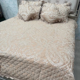 ROYAL LOOK DESINER 7 PCS KING SIZE QUILTED BEDCOVER SET