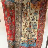PAKISTAN KANI,MOONLIGHT REVERSIBLE PASHMINA WORK SHAWL