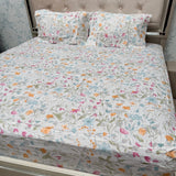 PURE COTTON QUEEN TO KING FITTED SHEET SET – SOFT & BREATHABLE