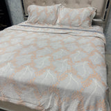 PREMIUM ENGLISH COLOUR KING SIZE 4 PCS DUVET COVER SET ( quilt cover set )