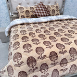 5- PIECE PREMIUM VELVET QUILT SET – SUPER KING SIZE LUXURY BEDDING REVERSIBLE QUILT