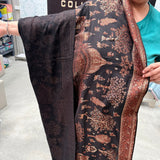 MASTER PCS  LUXURY PAKISTANI STYLE LINING PASHMINA ZARI SHAWL – FULL WARM