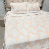 PREMIUM ENGLISH COLOUR KING SIZE 4 PCS DUVET COVER SET ( quilt cover set )