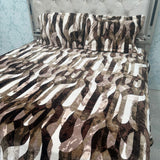 WINTER SUPER KING SIZE 3 PCS FLAT CELVET BEDSHEET