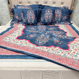 LUXURY JAIPURI 8-PIECE BAMBOO COTTON COMFORTER SET – SUPER KING SIZE