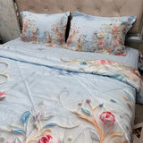 LUXURY KING TO SUPER KING DIGITAL PRINT COMFORTER / AC SET – 4 PIECE BEDDING SET