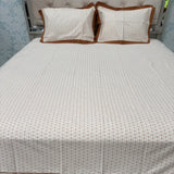 SUMMER SUPER KING SIZE 100% COTTON WITH CHICKEN KARI KASH ON PILLOW COVERS