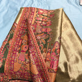 PAKISTANI KANI BORDER MOONLIGHT SHAWL