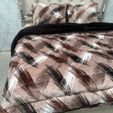WINTER KING AND QUEEN SIZE 4 PCS QUILT SET