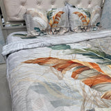 LUXURY KING TO SUPER KING SIZE DIGITAL PRINT COMFORTER / AC SET – 4 PIECE BEDDING SET