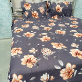 SUMMER PREMIUM QUALITY GLACÉ COTTON SUPER KING SIZE BEDSHEET SET