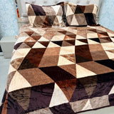 LUXURY KING TO SUPER KING 3 PCS FLAT BEDSHEET SET – SOFT & DURABLE FABRIC