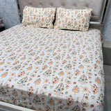 PREMIUM PURE COTTON SUPER KING FITTED SHEET – CUSTOM SELECTED DESIGNS