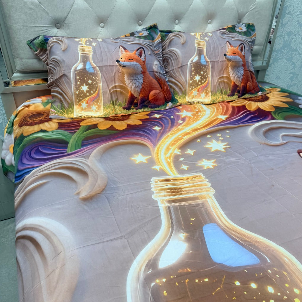 SUMMER BEAUTIFUL KING SIZE KIDS ( ADULTS ) BEDSHEET