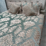 ROYAL DESINER HEAVY BEDCOVER IN 5 PCS