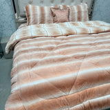 5- PIECE PREMIUM VELVET QUILT SET – SUPER KING SIZE LUXURY BEDDING