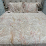 WINTER DIGITAL PRINT 3 PCS KING SIZE ANTI SKID FLAT BEDHSEET