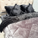 TITLIS PREMIUM 6-PIECE REVERSIBLE QUILT SET WITH FITTED-TYPE SHEET – QUEEN TO KING SIZE