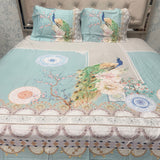 SUMMER DESINER SUPER KING SIZE BEDHSEET IN PURE COTTON