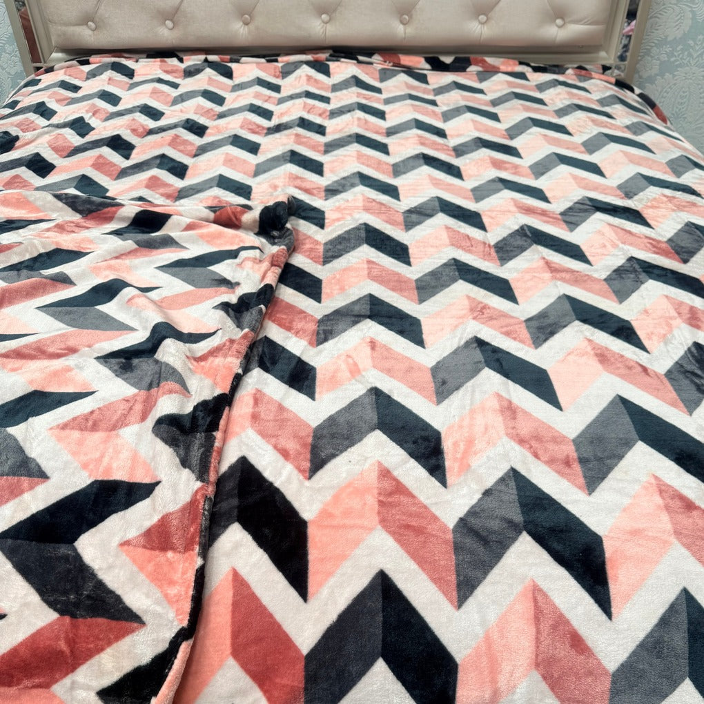 LUXURY KING SIZE QUILT COVER – SOFT WARM CONTRAST BEDDING COVER | PREMIUM MODERN DESIGN
