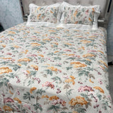SUMMER JAIPURI PRINT PURE COTTON SUPER KING SOZE FLAT SHEET