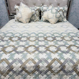 LUXURY 5-PIECE QUILTED BEDCOVER SET – QUEEN & KING SIZE