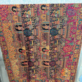 PAKISTAN KANI,MOONLIGHT REVERSIBLE PASHMINA WORK SHAWL
