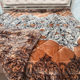 PREMIUM KING SIZE SINGLE REVERSIBLE QUILT – SOFT, THICK & WARM LUXURY BEDDING