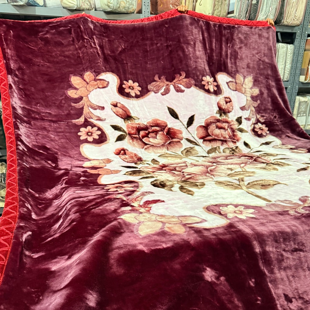 MONTE CARLO KING SIZE DOUBLE PLY BLANKET – PREMIUM SOFT & WARM WINTER BLANKET