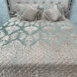 ROYAL DESINER HEAVY BEDCOVER IN 5 PCS