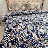 LUXURY MONTE CARLO QUILT WITH URBAN BEDSHEET & CUSHIONS – SUPER KING SIZE