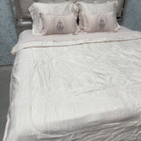 SUMMER PREMIUM 6 PCS KING AND QUEEN SIZE COMFORTER SET WITH EMBROIDERY CUSIONS