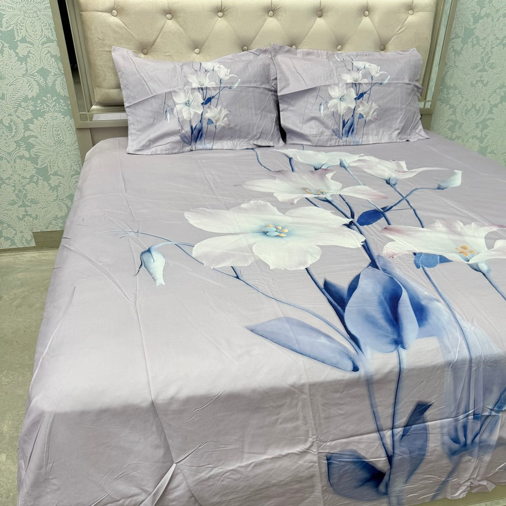 PREMIUM SOFT COTTON SUPER KING SIZE HEAVY BEDSHEET SET – 11D COLLECTION