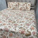 SUMMER QUILTED JAIPURI STYLE KING SIZE 5 PCS BEDSHEET SET