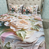PREMIUM SOFT COTTON SUPER KING SIZE HEAVY BEDSHEET SET – 11D COLLECTION