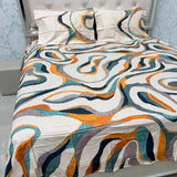 BRANDED PREMIUM PURE COTTON FLAT KING SIZE BEDSHEET SET