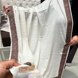 PREMIUM PASHMINA THREAD EMBROIDERY BORDER SHAWL FOR WOMEN