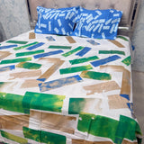 SUMMER MONTE CARLO SUPER KING SIZE PURE COTTON BEDSHEET SET
