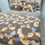 SUMMER PREMIUM QUALITY GLACÉ COTTON SUPER KING SIZE BEDSHEET SET