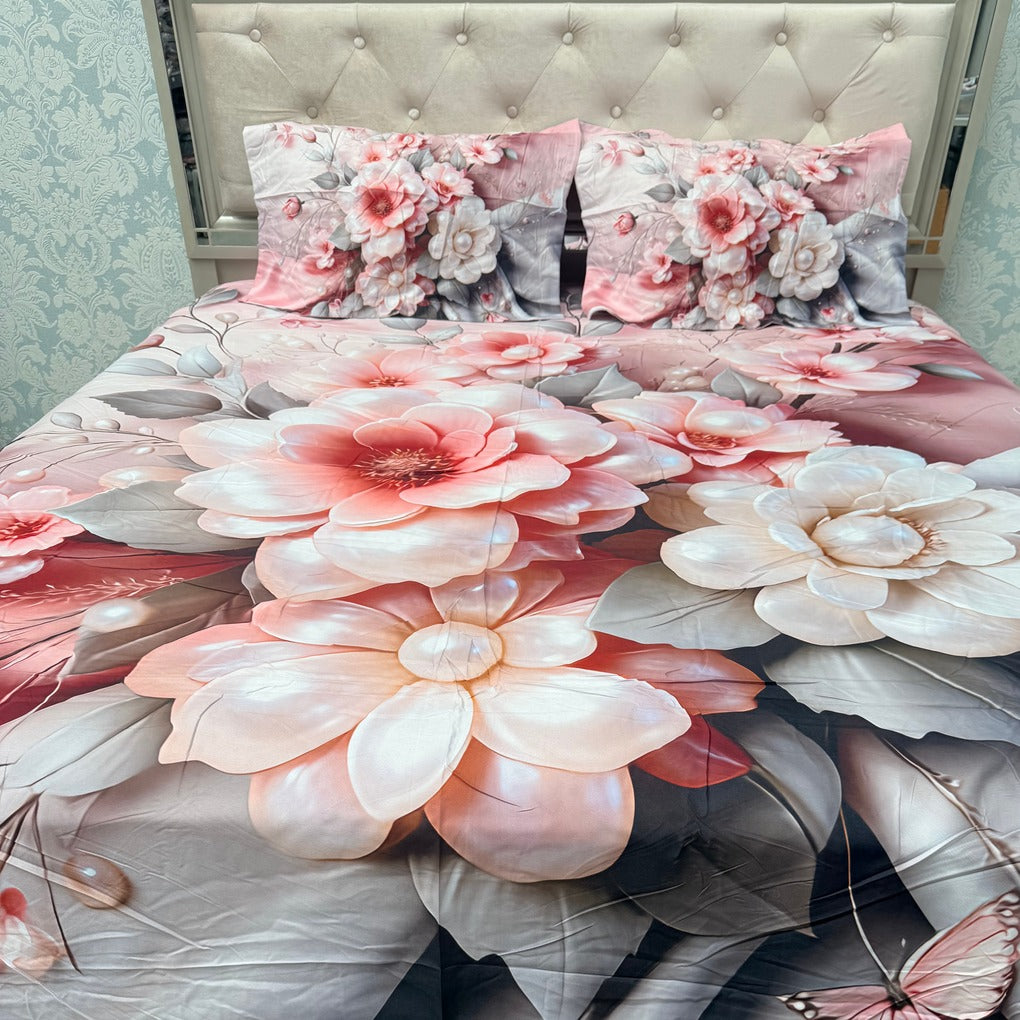 PREMIUM SOFT COTTON SUPER KING SIZE HEAVY BEDSHEET SET – 11D COLLECTION
