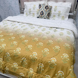 SUMMER PREMIUM QUALITY PURE COTTON 4 PCS COMFORTER SET