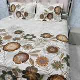 BRANDED PREMIUM PURE COTTON FLAT KING SUPER KING SIZE BEDSHEET SET