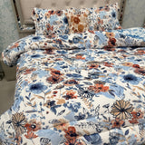 5- PIECE PREMIUM VELVET QUILT SET – SUPER KING SIZE LUXURY BEDDING
