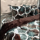 WINTER PREMIUM SUPER KING SIZE QUILT SET WITH FITTED SHEET